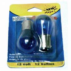 BOMBILLO 1073 12V 1156 BA15S AZUL NATURAL 1C BLIST 2U