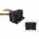 CONECTOR 5C RELAY 4-5 PINES UNIVERSAL DOBLE CON BASE