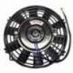 ELECTROVENTILADOR UNIVERSAL 7 PULGADAS 12V 80 WATTS 10-ASPAS RECTAS