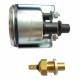 RELOJ TEMPERATURA ELECTRICO 24V 40-120C 52MM CON VALVULA V0912 VEETHREE MADE IN INDIA