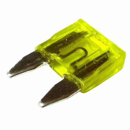 FUSIBLE MINI MODERNO 20A ATN TIPO MUELA AMARILLO