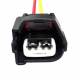 CONECTOR 2C BOBINA HYUNDAI ACCENT GETZ FAROS ANTINIEBLA KIA NEGRO