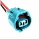 CONECTOR 2C SENSOR VELOCIDAD ENTRADA Y SALIDA TRANSMISION TOYOTA 4RUNNER FORTUNER TACOMA CAMRY COROLLA