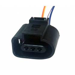 CONECTOR 3C SENSOR VELOCIDAD Y SENSOR POSICION ARBOL DE LEVAS VOLKSWAGEN GOLF JETTA FOX CROSSFOX BORA POLO BEETLE