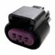 CONECTOR 3C UNIVERSAL PIN MORADO DELPHI