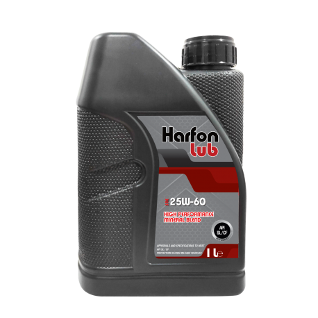 ACEITE HARFON LUB 25W60 MINERAL SL/CF 1L