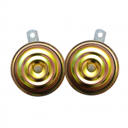 CORNETA TIPO BOSCH 2 TONOS ALTA-BAJA 12V 92mm BLISTER HARFON