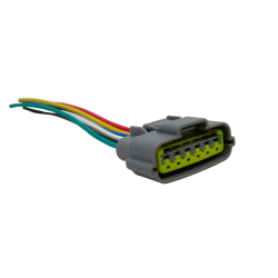 CONECTOR 6C DISTRIBUIDOR FORD LASER MAZDA ALLEGRO 6 PINES