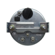 RELOJ TACOMETRO 0-4000 RPM 12/24V 85MM PROGRAMABLE (ALTERNADOR-BOBINA-SENSOR) CON HOROMETRO VEETHREE MADE IN INDIA