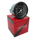 RELOJ TACOMETRO 0-4000 RPM 12/24V 85MM PROGRAMABLE (ALTERNADOR-BOBINA-SENSOR) CON HOROMETRO VEETHREE MADE IN INDIA