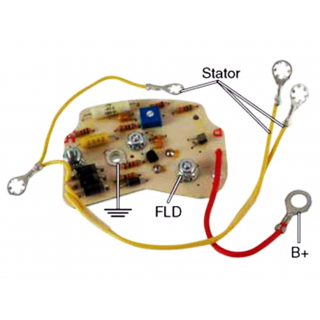 REG DELCO 12V 14.2VSET 25SI SERIES IR-EF NEGATIVE HD